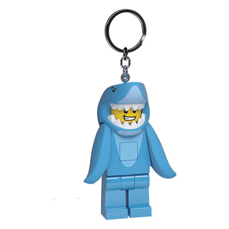 Llavero con linterna LEGO Tiburón