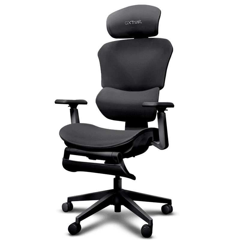 Trust GXT725 Rivara Mesh Negro - Silla Gaming