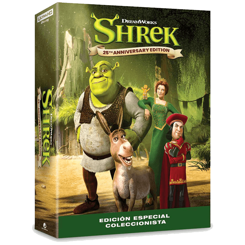 Shrek 4K + BD Edición Especial 25º Aniversario UCE