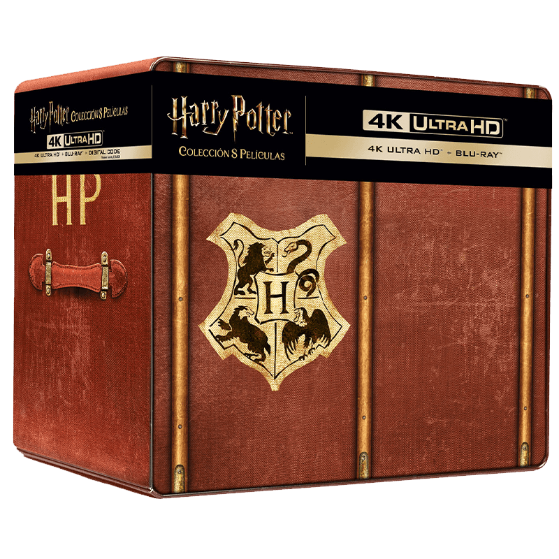 Harry Potter Colección 1 a 8 4K + BD Edición Steelbook