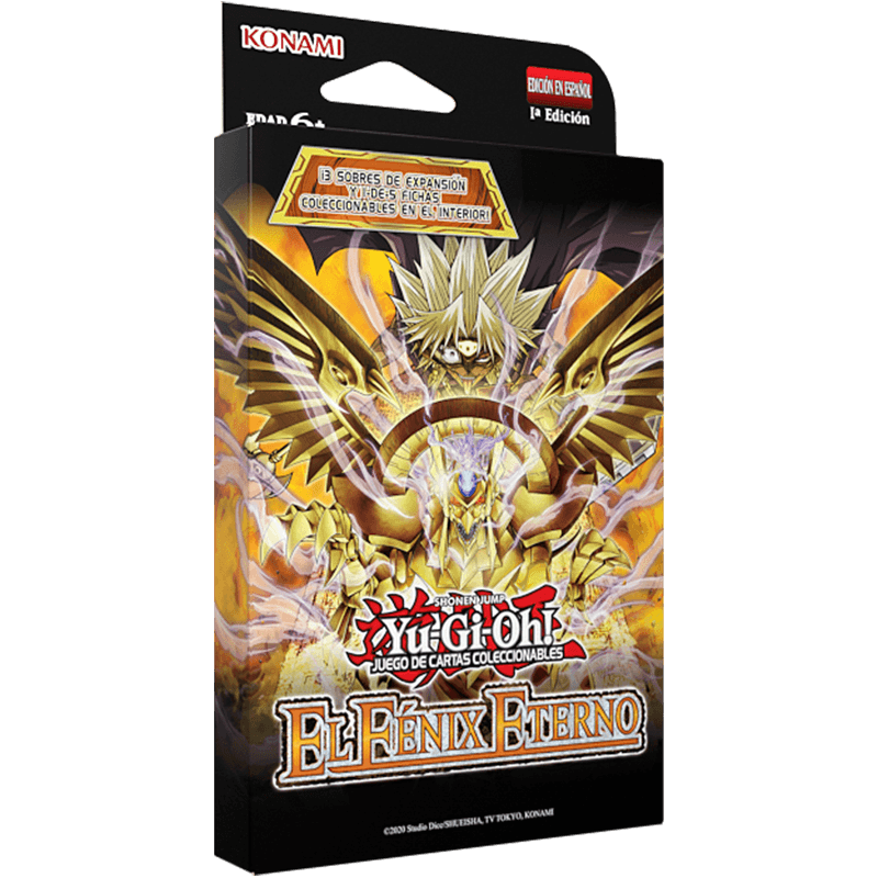 Pack de 3 sobres de cartas Yu-Gi-Oh! JCC: El Fénix Eterno