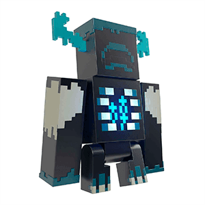 Minecraft Figura Warden con Luces y Sonidos (REACONDICIONADO)