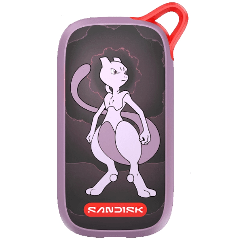 SANDISK Pokémon Edición Mewtwo SSD 1TB - Disco Duro Externo