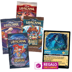 Cartas Disney Lorcana + Carta Jasmin de REGALO