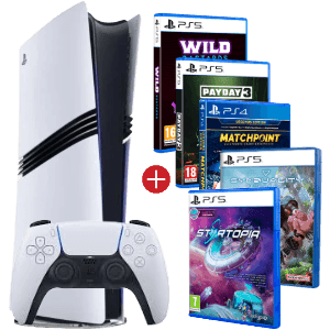 GAMEPack PS5 PRO + 2 juegos a elegir