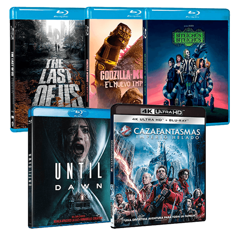 2x1 en películas Blu-Ray
