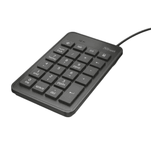 Trust 22221 Numérico USB Portátil/PC Negro - Teclado