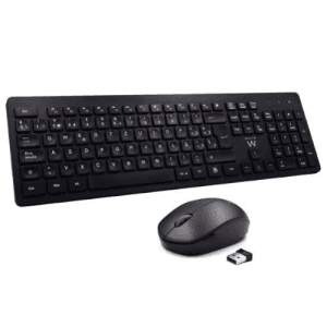 Ewent EW3256 inalámbrico Negro - Combo