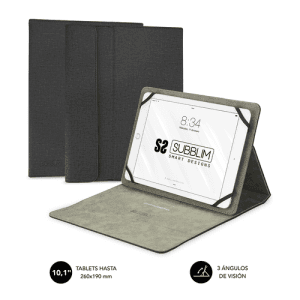 Subblim Tablet Clever Stand Tablet Case 10,1" Negro - Funda