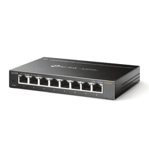 TP-Link TL-SG108S Gigabit Ethernet (10/100/1000) Negro - Hub Switch
