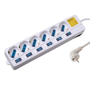 Ewent EW3932 6 Tomas Blanco 1,5 m - Regleta