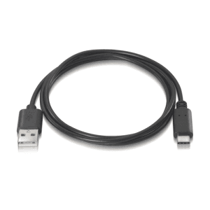 Nanocable USB 2.0, 1m cable USB USB C USB A Negro