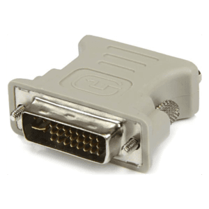 StarTech.com Adaptador Conversor DVI-I a VGA - DVI-I Macho - HD15 Hembra - Blanco