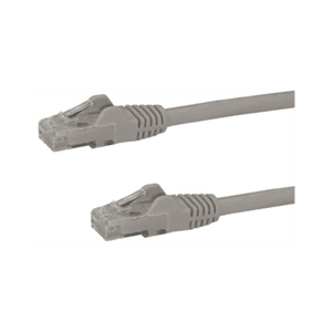StarTech.com Cable de 3m Gris de Red Gigabit Cat6 Ethernet RJ45 sin Enganche - Snagless