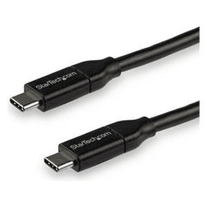 StarTech.com Cable de 3m USB-C a USB-C con capacidad para Entrega de Alimentación de 5A - USB TipoC - Cable de Carga USBC - USB