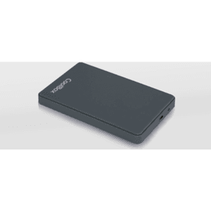 CoolBox SlimColor 2543 Carcasa de disco duro/SSD Gris 2.5"