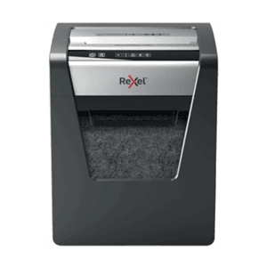 Rexel Momentum X415 Corte Cruzado Negro Gris - Destructora Papel