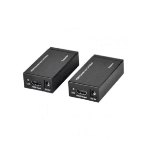 Ewent EW3715 extensor audio/video Transmisor y receptor de señales AV Negro