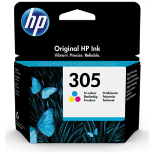 HP 305 Original Rendimiento estándar Cian, Magenta, Amarillo - Cartucho Impresora