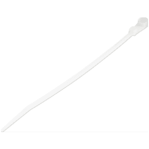 StarTech.com Bridas sujetacables de 15cm con perforación de montaje - 3 mm de ancho, para grupo de cables de 40 mm, soportan 18 