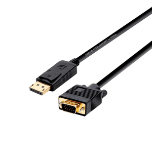 Aisens A125-0365 DisplayPort VGA D-SUB Negro - Adaptador