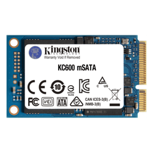 Kingston Technology KC600 mSATA 512GB Serial ATA III 3D TLC - Disco Duro