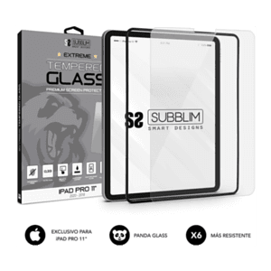 Subblim Extreme Tempered Glass iPad Pro 11´´ 2020 - 2018 - Protector Pantalla