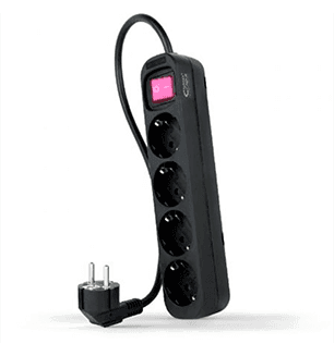 Nanocable 4 Enchufes con Interruptor - Regleta
