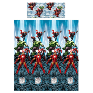 Juego Sábanas Marvel Vengadores Avengers 90cm Algodón