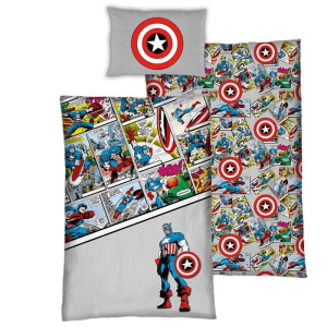 Funda Nórdica Vengadores Avengers Marvel cama 90cm algodon