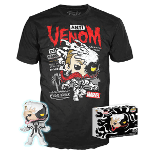 Set figura POP Tee Marvel Anti-Venom Talla M
