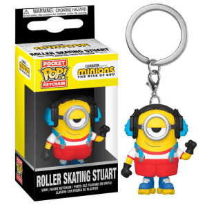 Llavero Pocket POP Minions Roller Skating Stuart