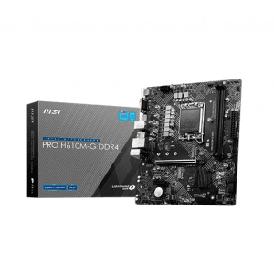 MSI Pro H610M-G DDR4 H610 LGA 1700 micro ATX - Placa Base