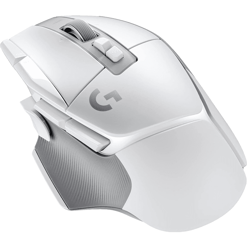 Logitech G502 X Lightspeed RF Wireless White - Raton Gaming