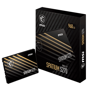 MSI Spatium S270 SATA 2.5 240GB 2.5" Serial ATA III 3D NAND - Disco Duro