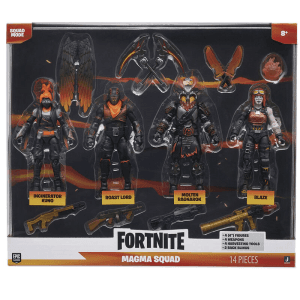 Blister figuras Magma Squad Fortnite