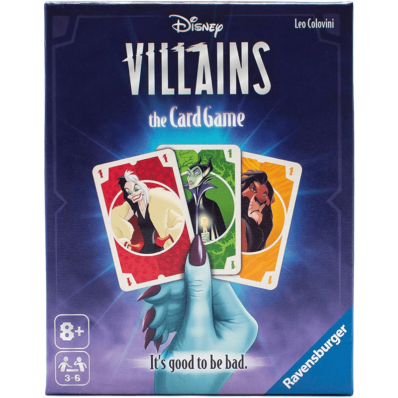 Juego de cartas Disney Villains - The Card Game