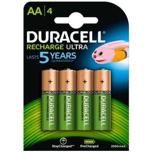 Duracell HR6 AA 4-pack NiMH - Pilas