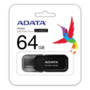 ADATA UV240 64GB USB A 2.0 Negro - Pendrive