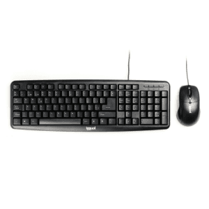 iggual COM-CK-BASIC Combo USB Negro - Pack Perifericos