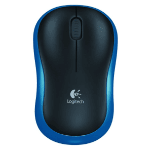 Logitech M185 Wireless Azul - Raton