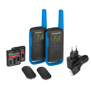 Motorola Talkabout T62 Two-Way 16 canales 12500 MHz Negro Azul - Walkie Talkie