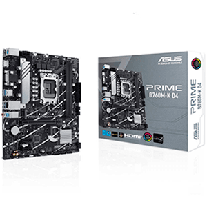 Asus 1700 Prime B760M-K D4 - Placa Base