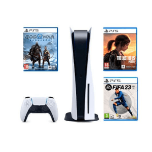 CONSOLA SONY PS5 GOW FIFA 23 TLOUS