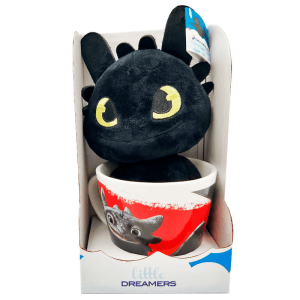 Taza Peluche Toothless Como Entrenar a tu Dragon 18cm