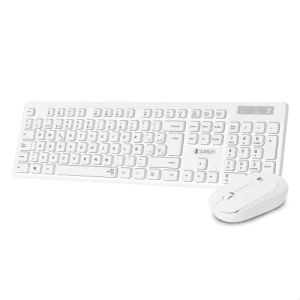 Subblim Combo Business Slim Silencioso Inalámbrico 2.4G Blanco - Combo