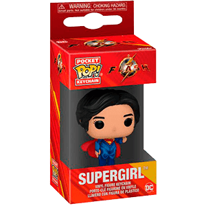 Llavero Pocket POP DC Comics The Flash Supregirl