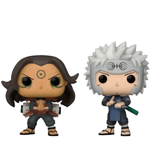Blister 2 figuras POP Naruto Shippuden Hashirama 38 Tobirama