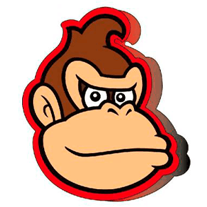 Cojin 3D Donkey Kong Super Mario Bros