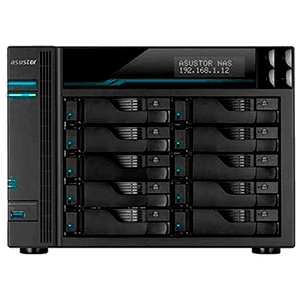 Asustor AS7110T Escritorio Ethernet Negro - NAS